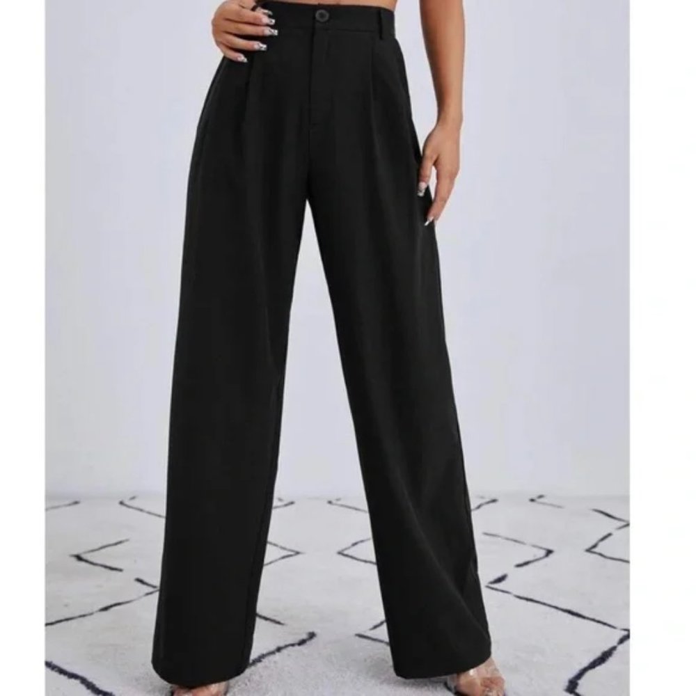 SHEIN EZwear Wide Leg Pants Size M